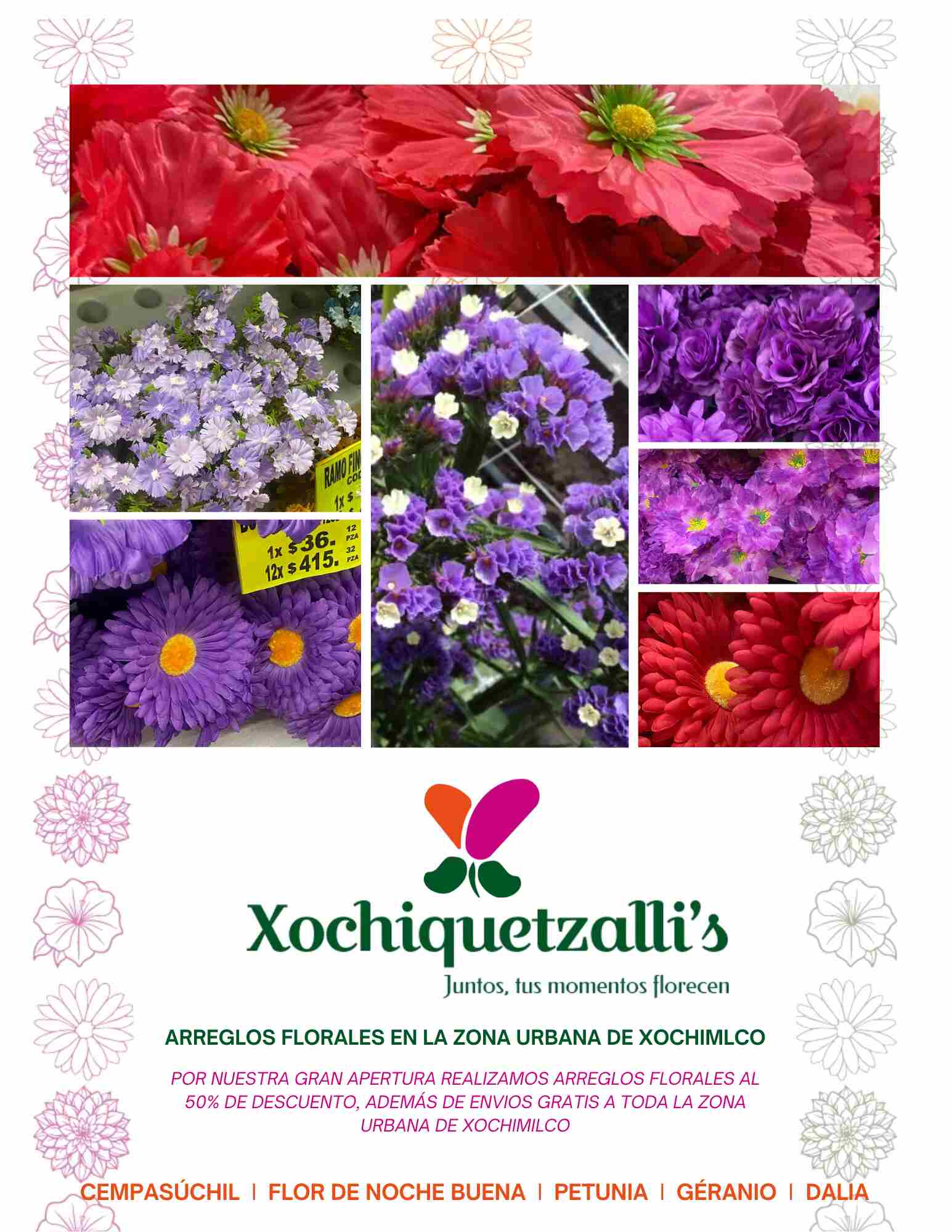 Xochiquetzali's Arreglos florales