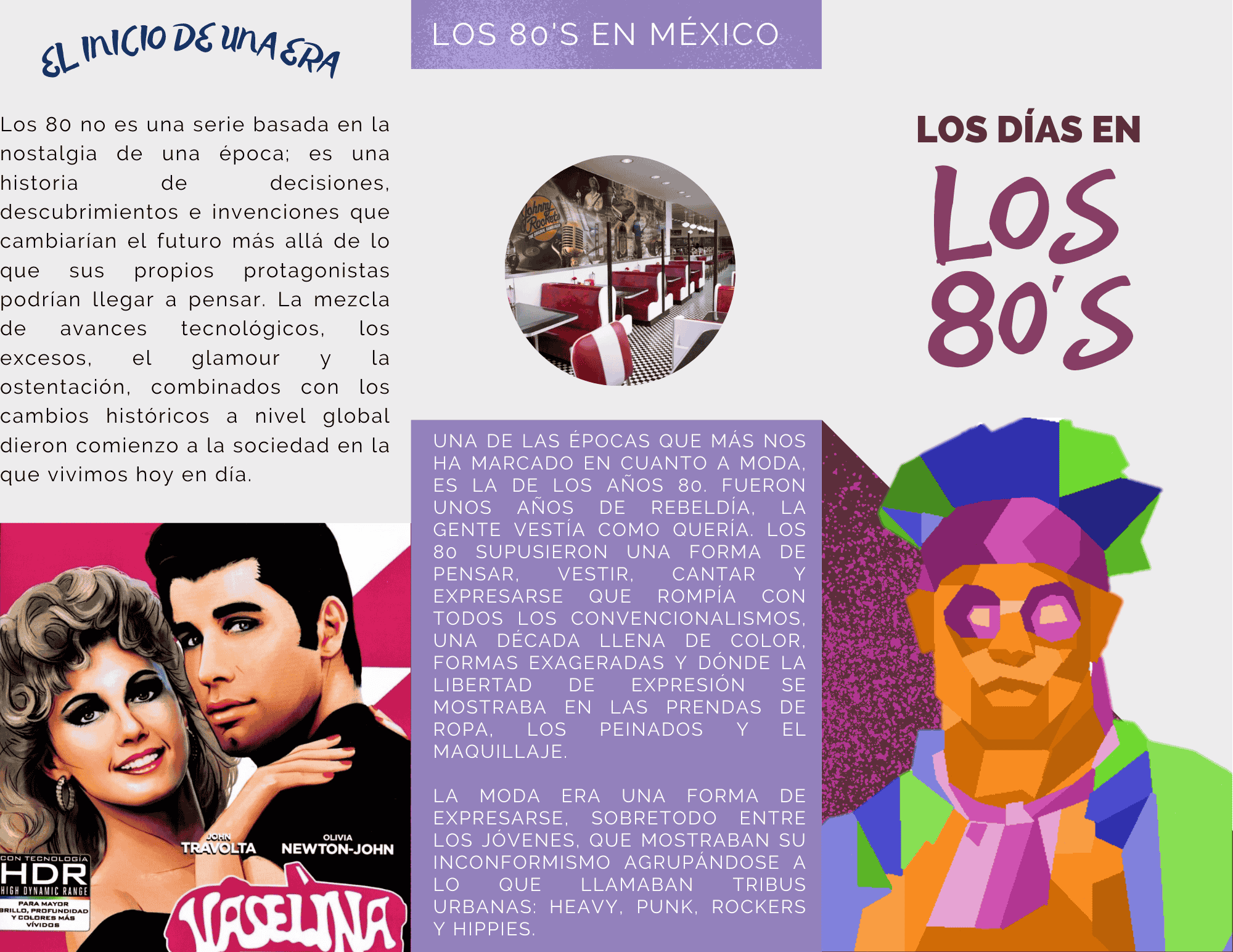 Triptico 80's